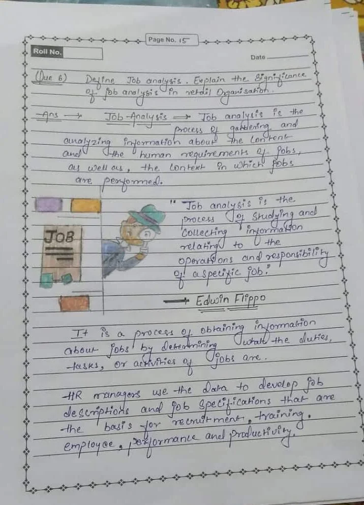 Ignou Handwritten Assignments